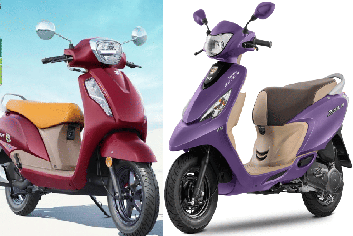 BS6 TVS Zest 110 Vs BS6 Suzuki Access 125 Which one is best scooter