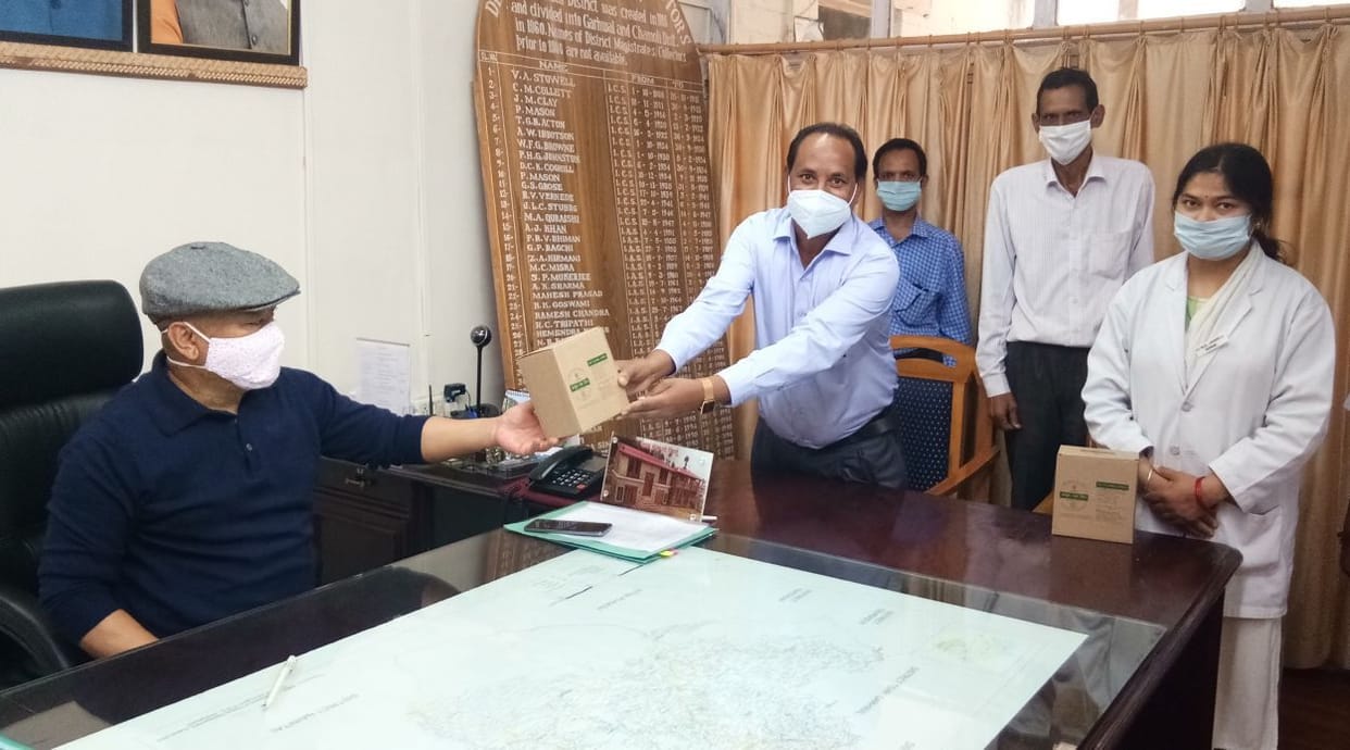 Ayush Defense Kit distributed to Corona Warriors