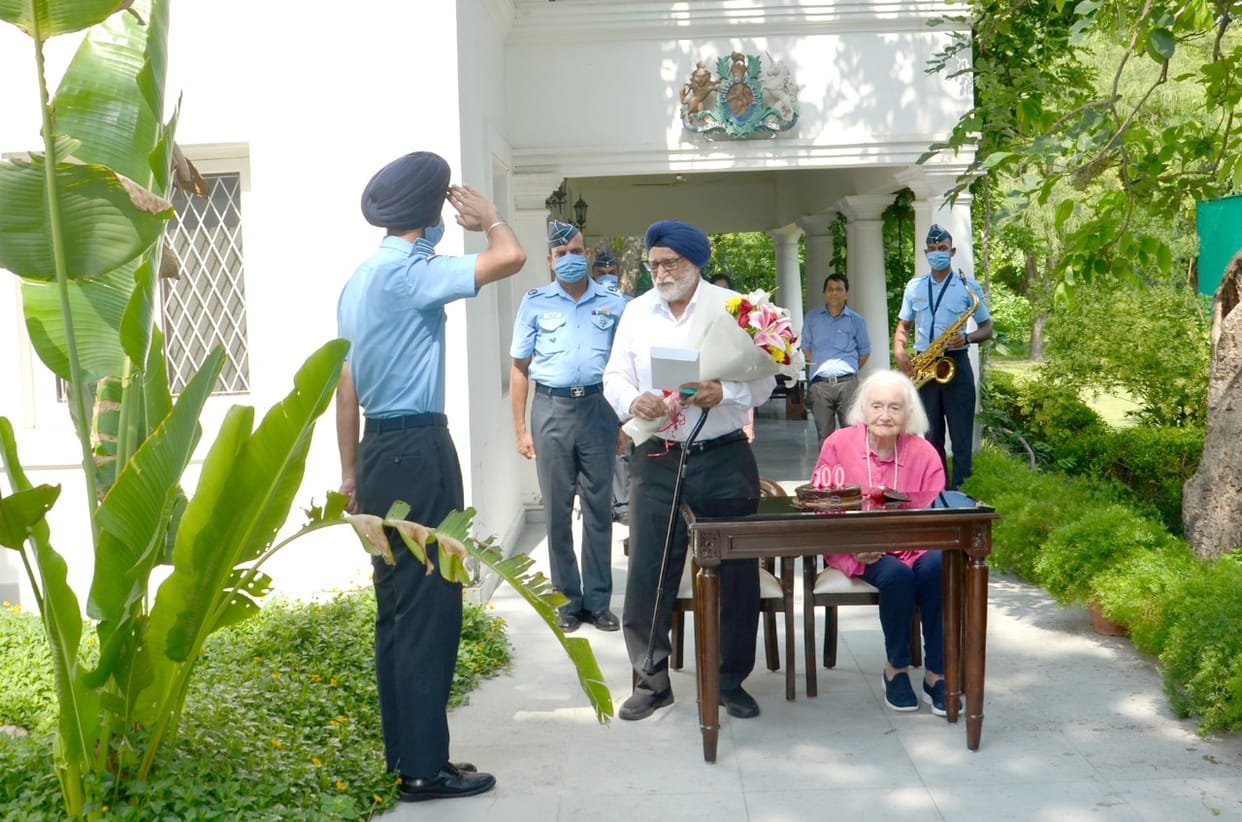 Oldest living IAF fighter pilot turns 100 years Indian Air Chief extends greetings