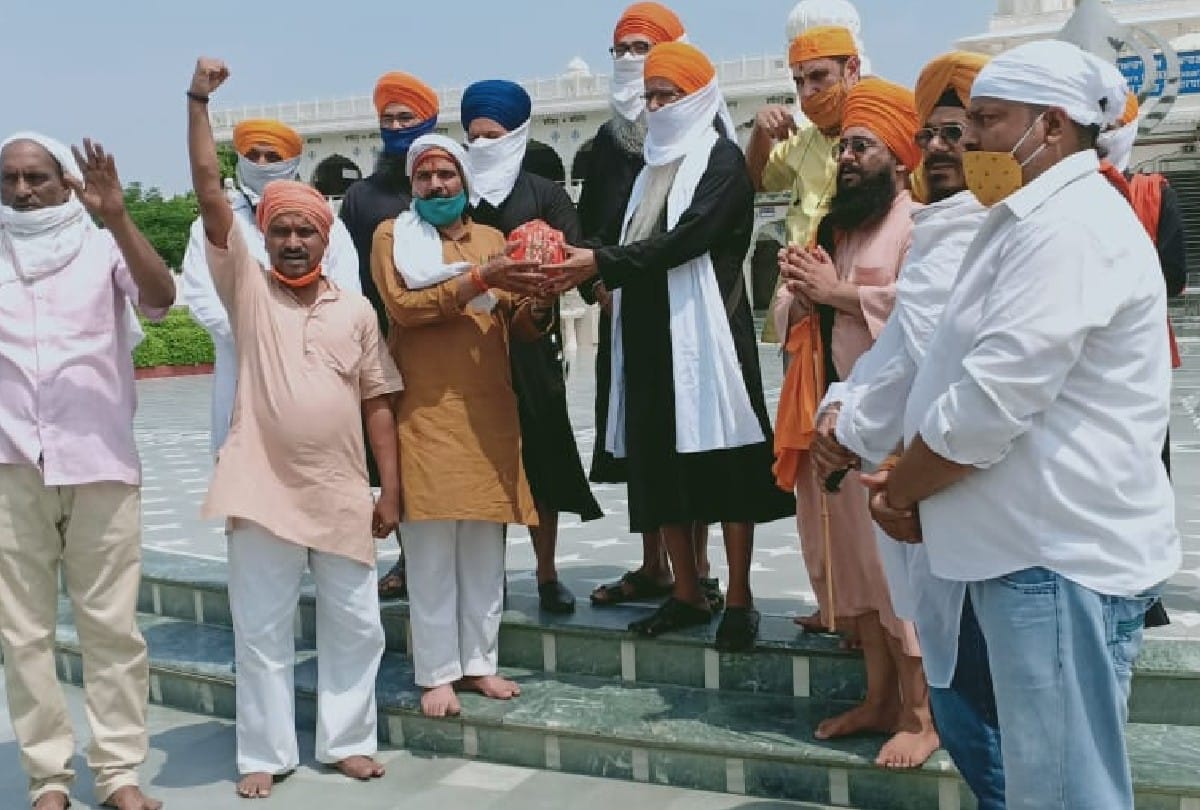 holy sand of five gurudwara of agra used in ram mandir construction in ayodhya