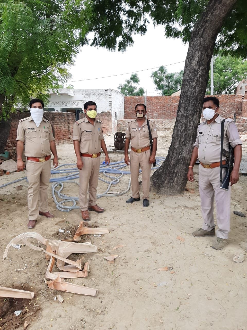 dispute for temple land, half dozen injured in fight
