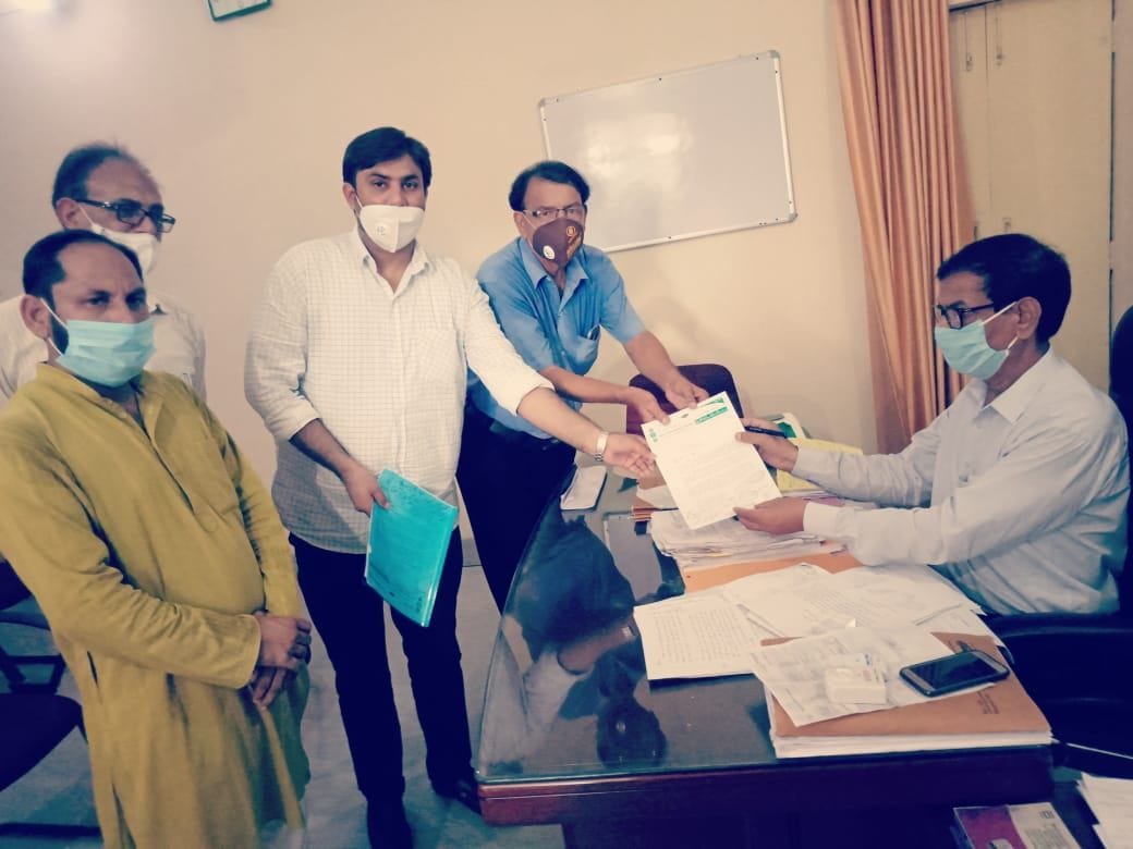 SDM memo submitted to procession of Moharram