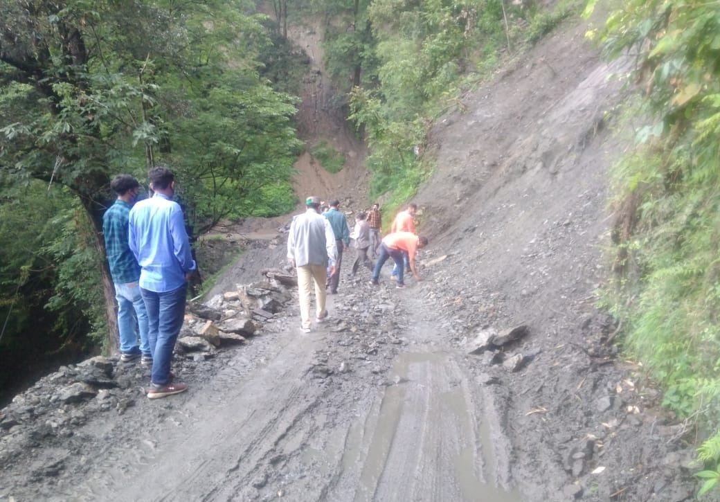 landsliding