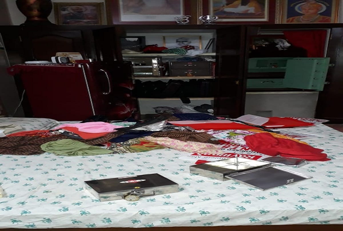 Robbery home robbery, flew millions of goods including cash jewelery
