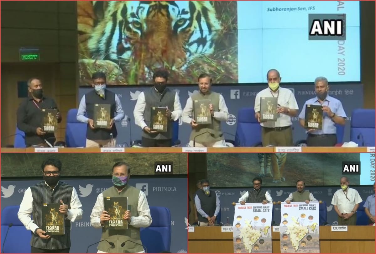 Prakash javadekar says Guinness world record made in tiger census in india, will be dedicated to the country