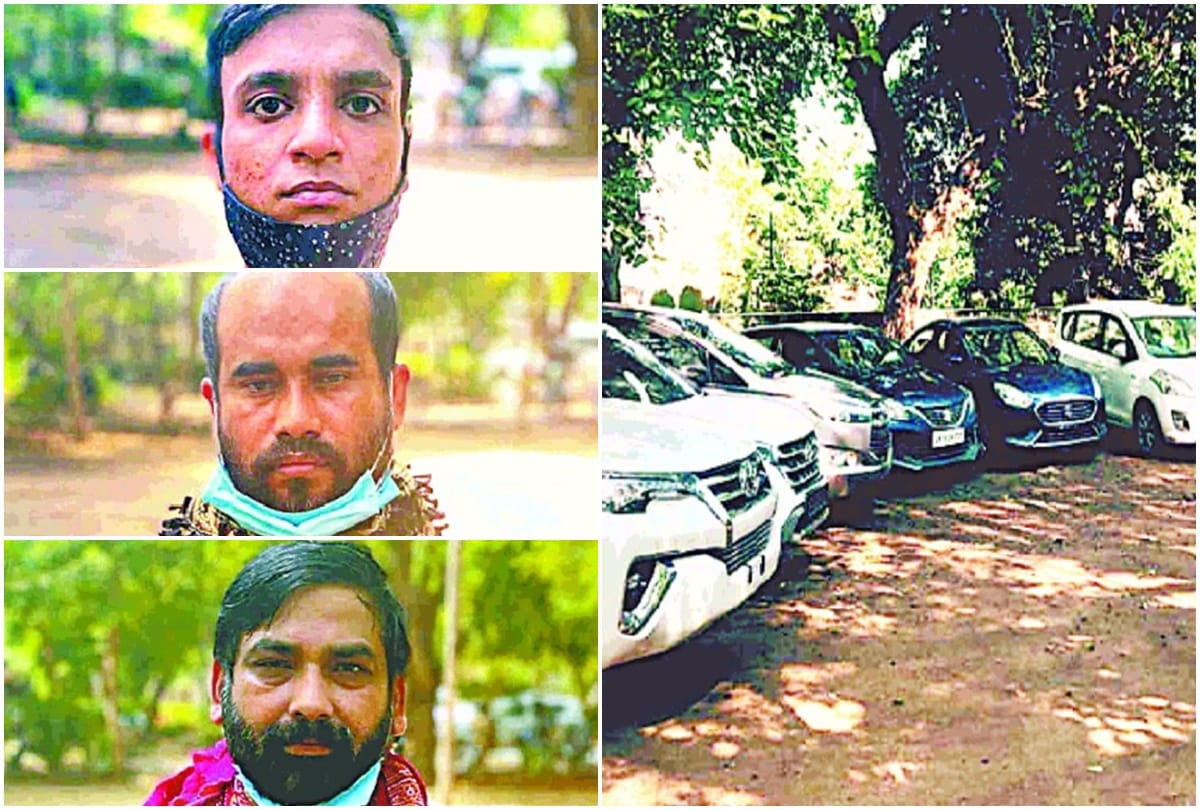 Wife constable husband thief he came delhi by plane for stealing cars three arrested