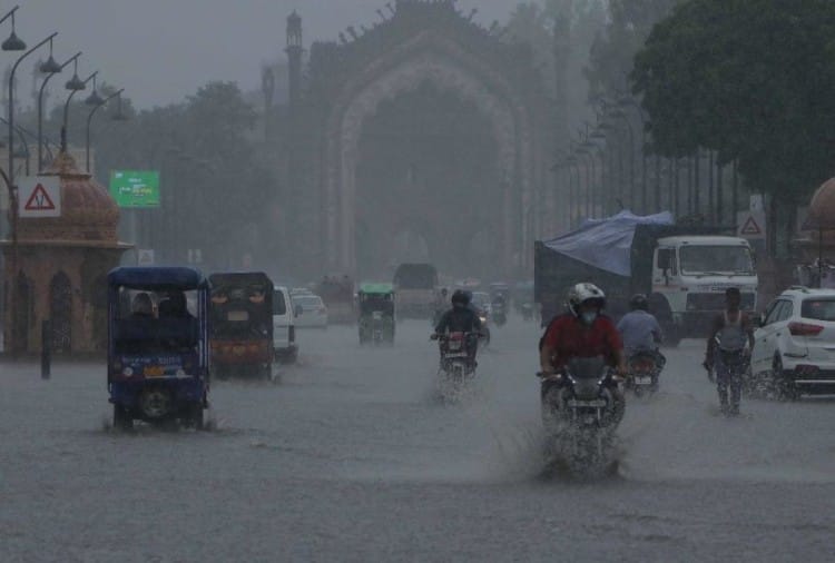 Lucknow Up Weather Forecast News In Hindi Rain Continue In Lucknow And