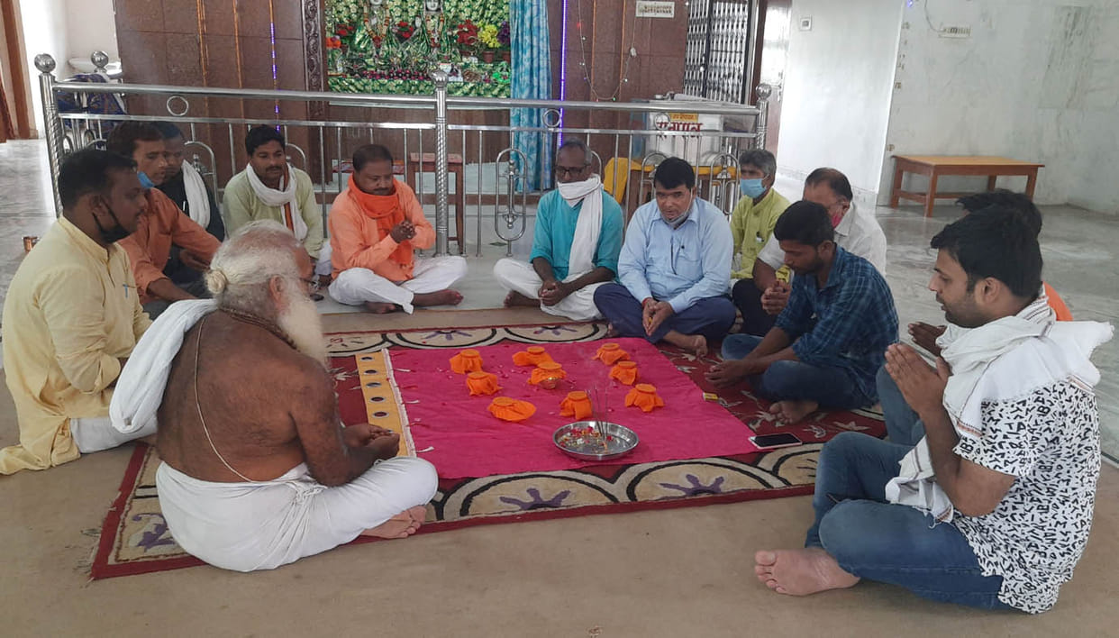 soil of 9 religious places sent to ayodhya