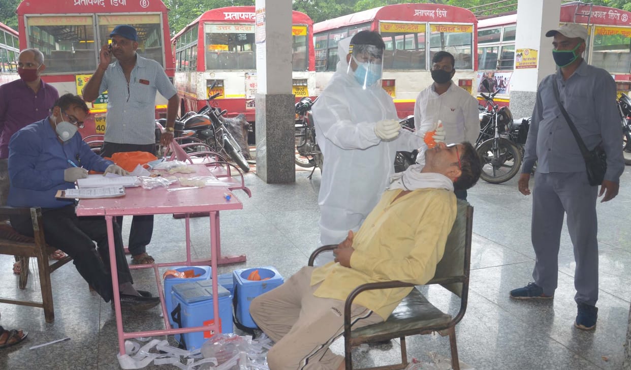 35 more infected including DM's steno, BJP leader