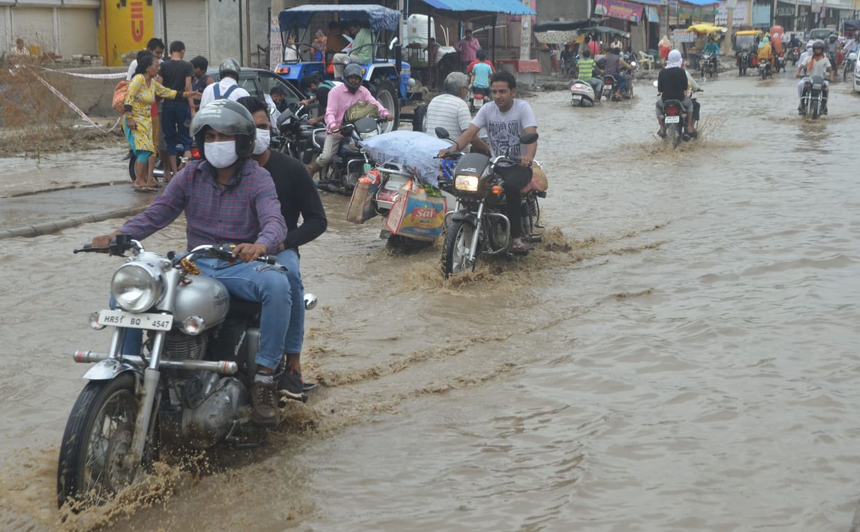 pleasant weather due to rain