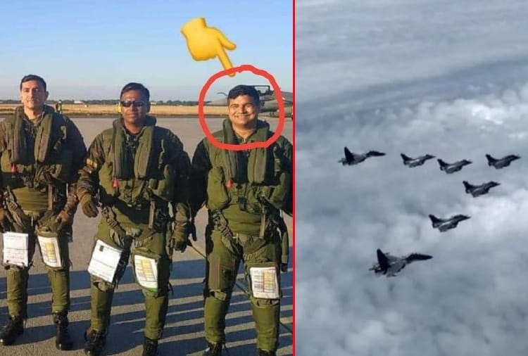 Rafale in Ambala: Students of Kunjpura Army school bringing Rafale From France