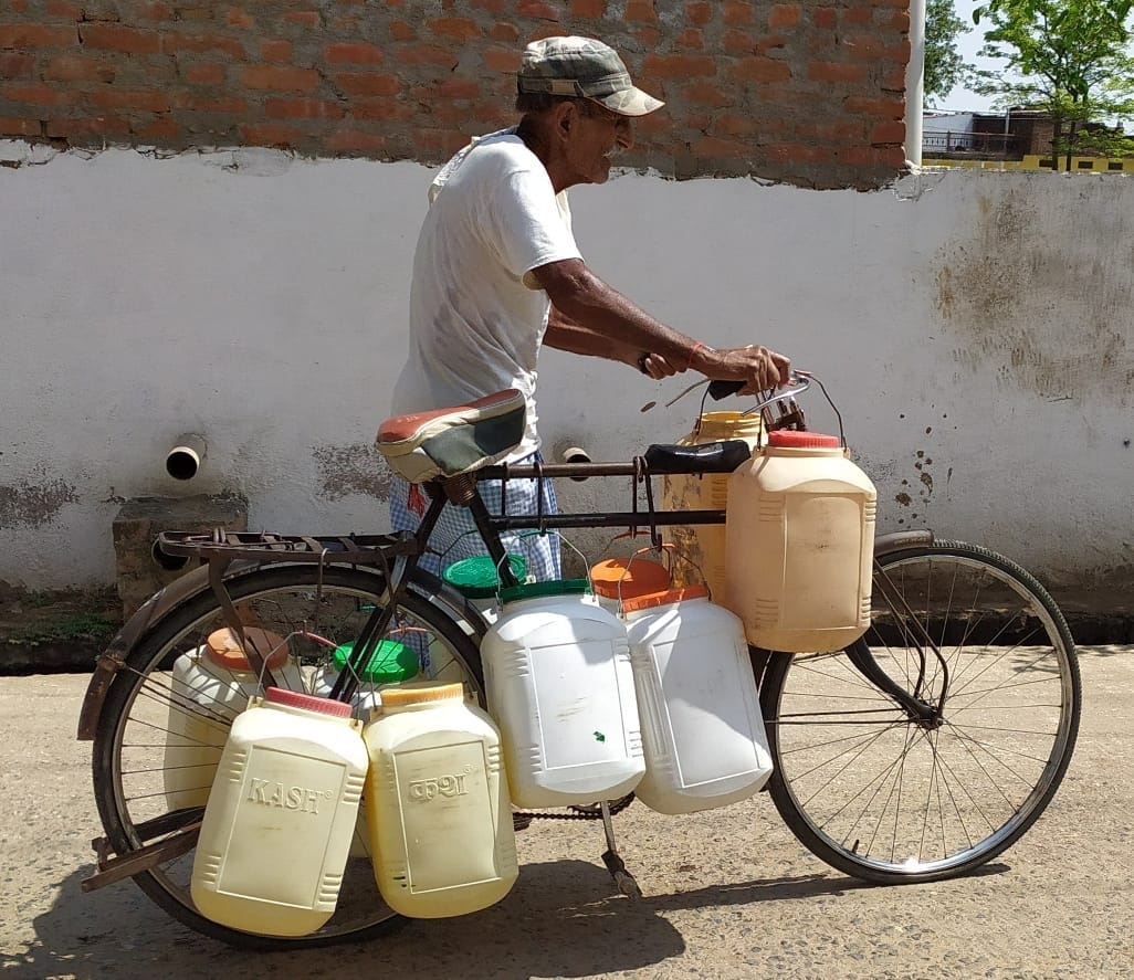 Water problem in Nehru nagar