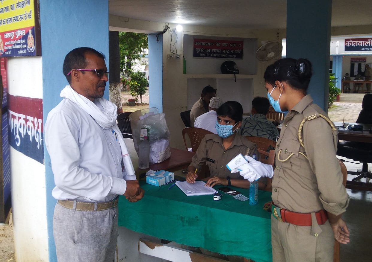91 more positive including eight police personnel of Hargaon police station
