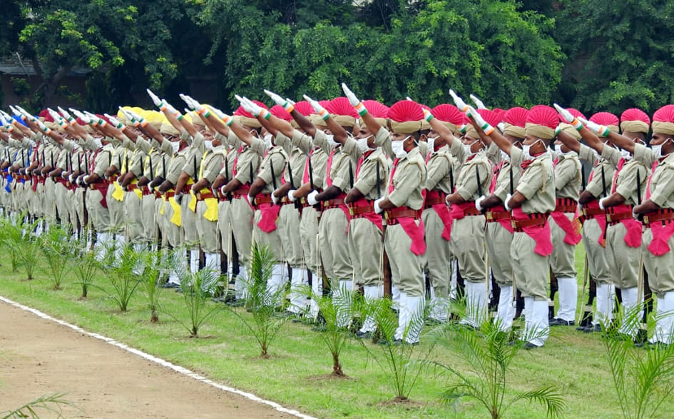 Passing out parade rehearsal grand performance