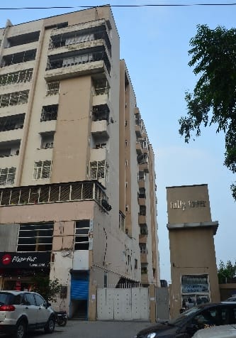 Instead of Tulip Grand, police made Tulip Tower a hotspot