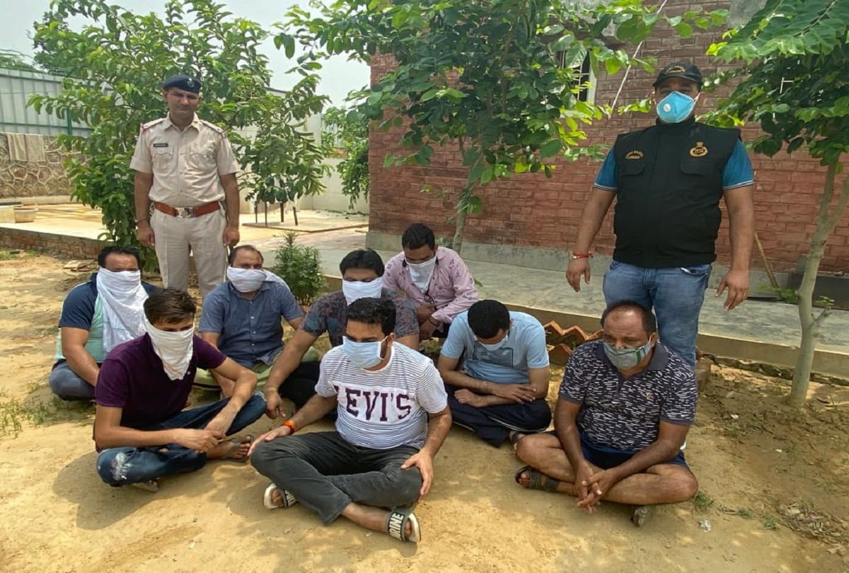 Faridabad miscreant use Oyo Hotel for gambling,  eight arrested