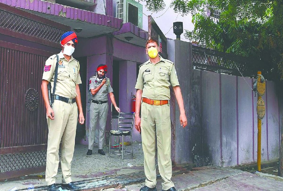 Panjab Police Action Against Drug Traffickers In Agra