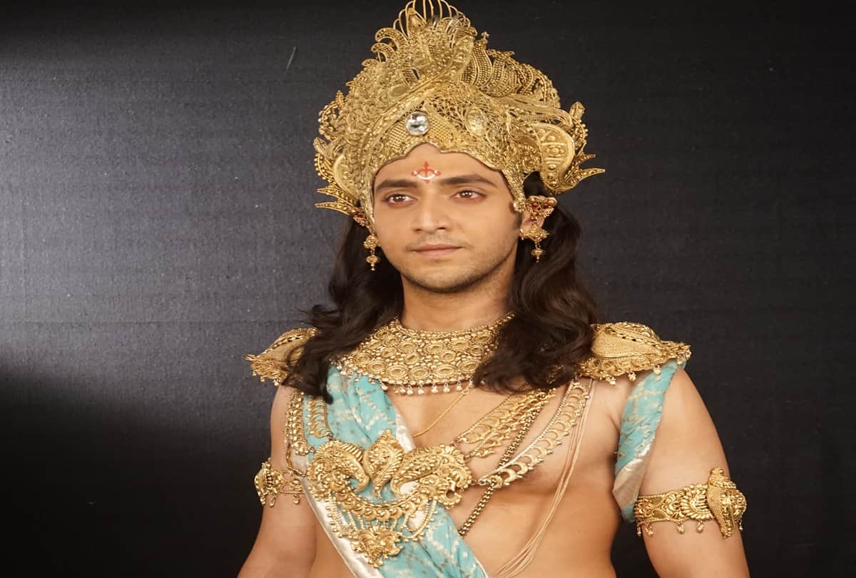 Krishna Arjun Gatha Exclusive Photos of Beautiful Set Of Draupadi Swayamvar Ishita Sumedh Kinshuk