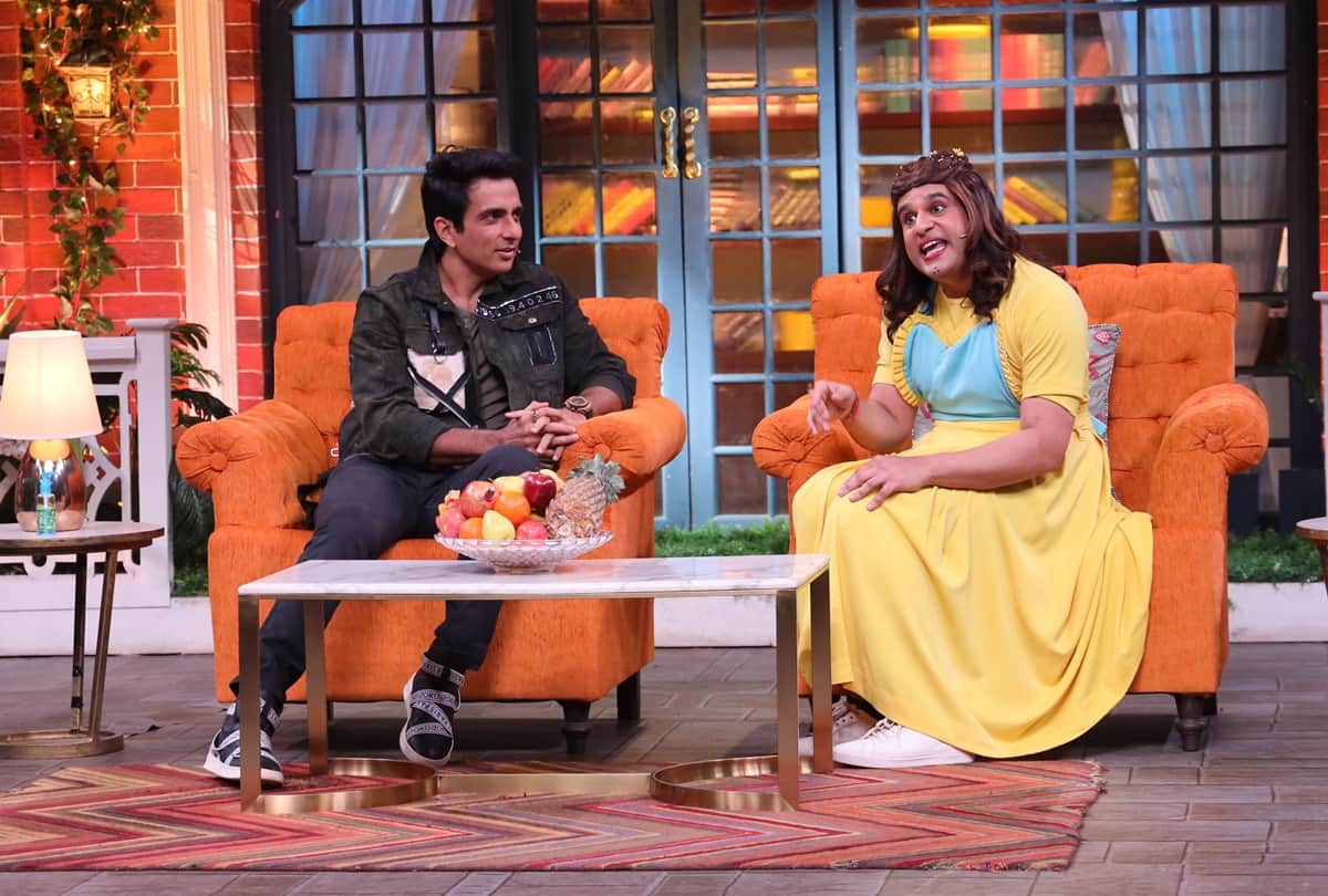 the kapil sharma show Kashmera Shah shares story when she first time meet with Krushna Abhishek