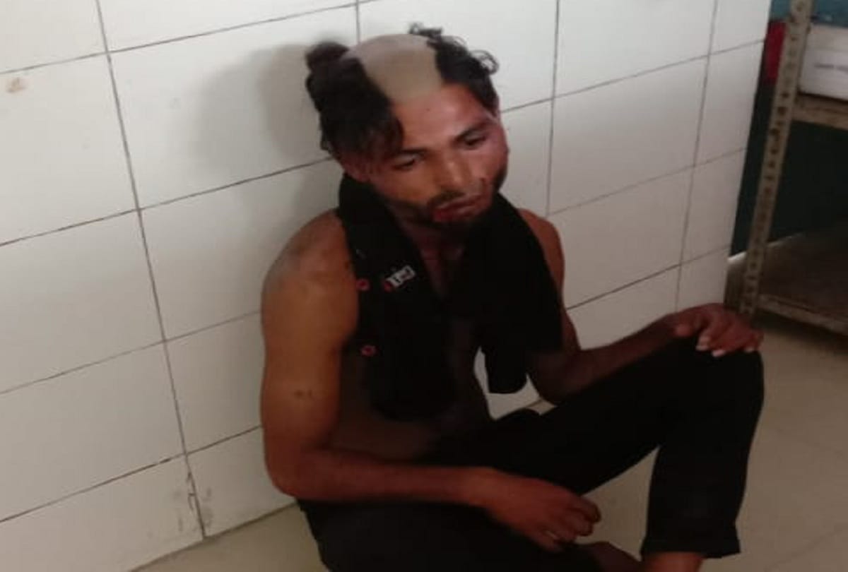 Young man beaten by mob after woman molestation in Agra