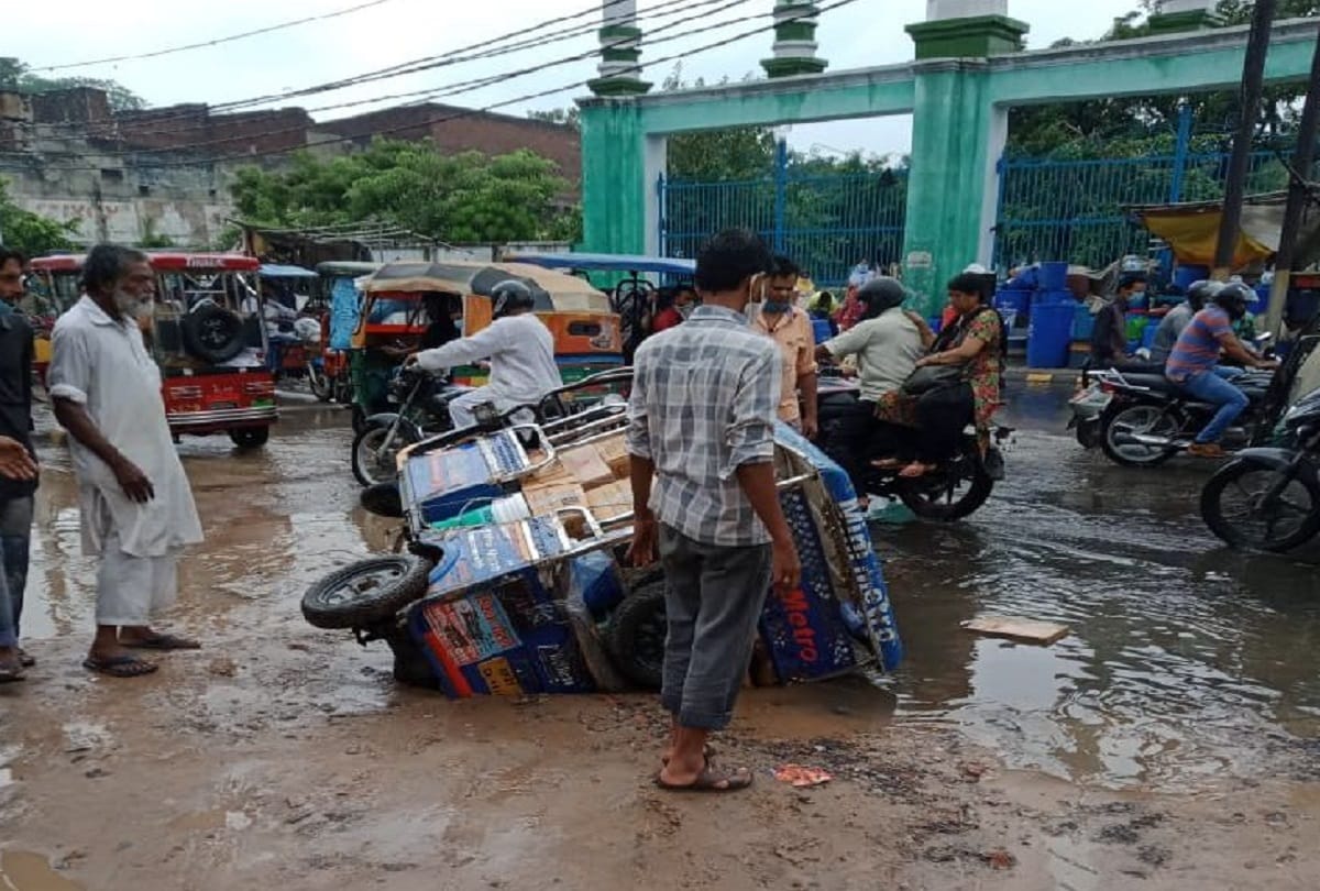 problems in moradabad after rain