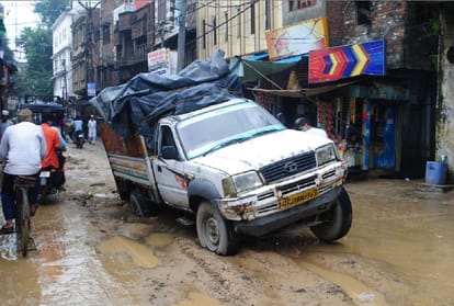problems in moradabad after rain
