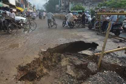 problems in moradabad after rain