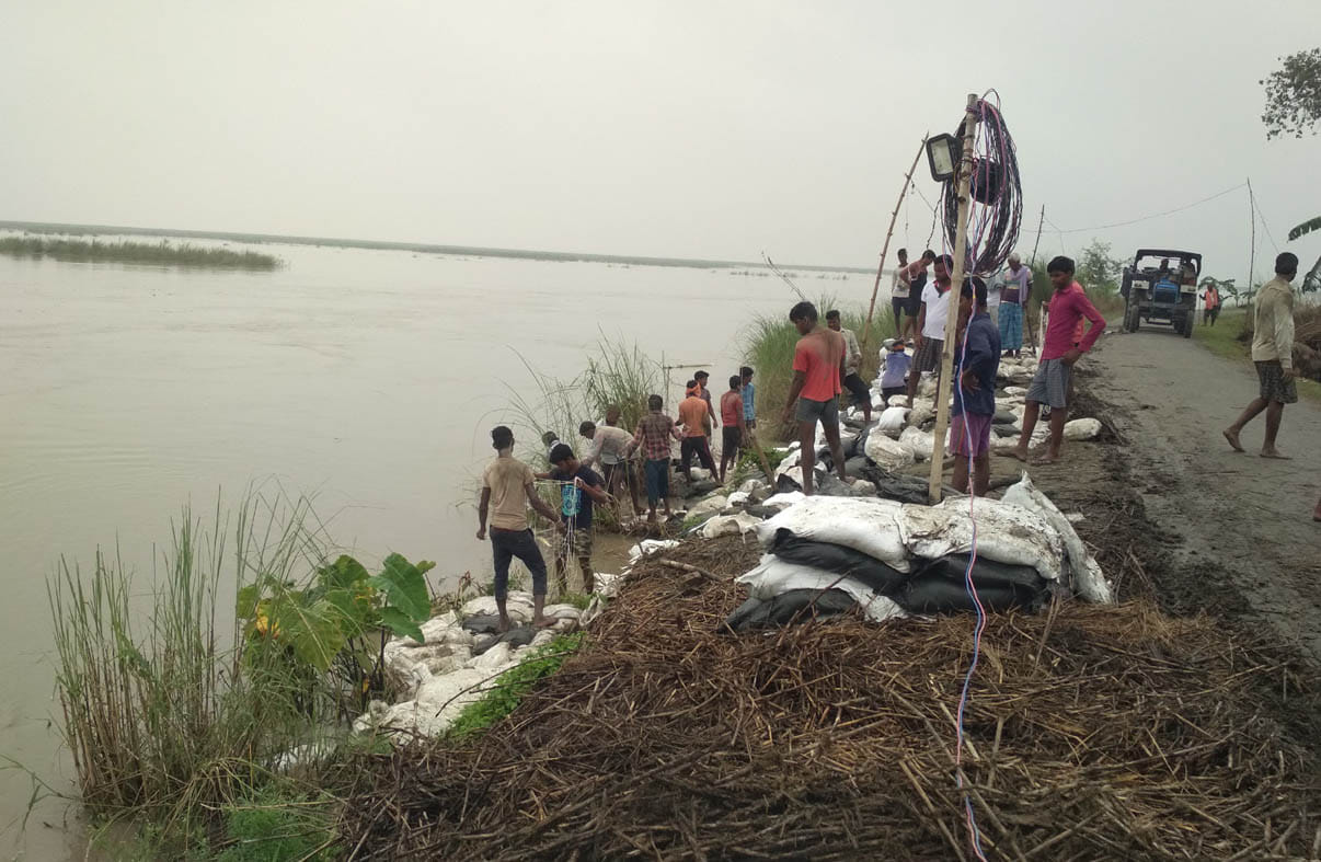 cutting near dam, villagers panic