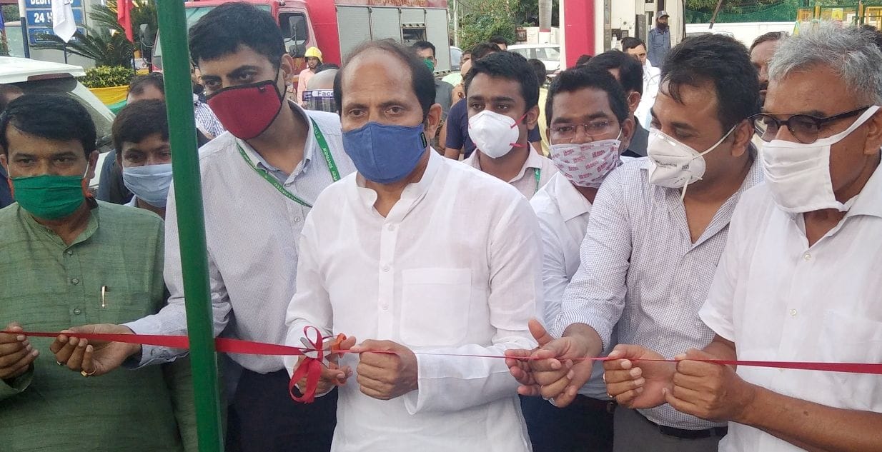 District's first CNG pump inaugurated