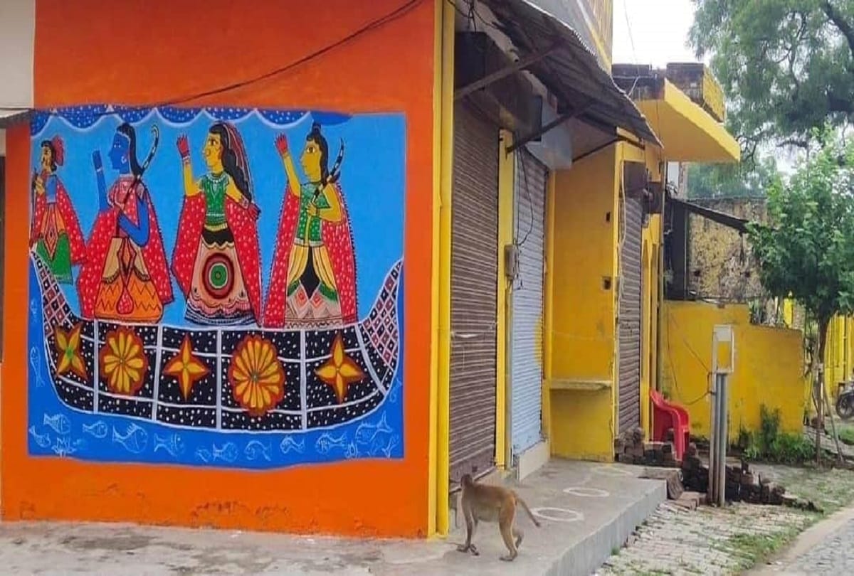pictures of Ayodhya decorated before Ram Janmabhoomi Pujan