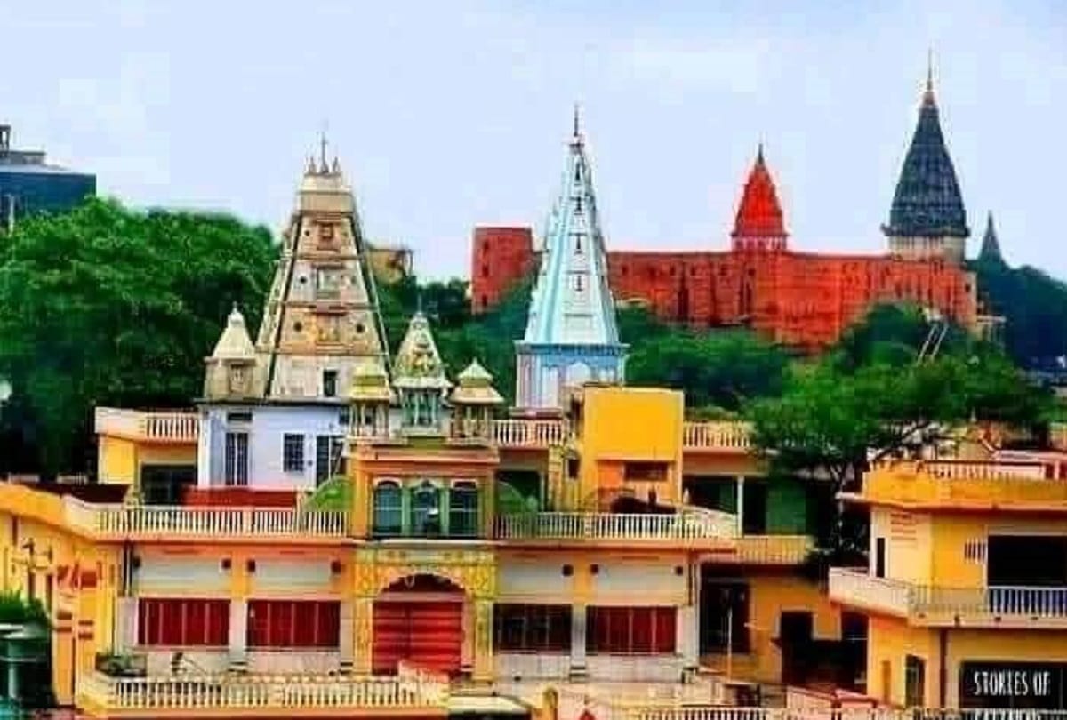 pictures of Ayodhya decorated before Ram Janmabhoomi Pujan