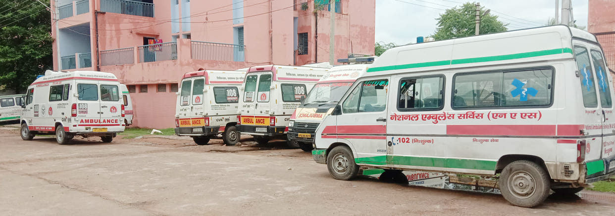 Ambulance not reached discharge corona paisent