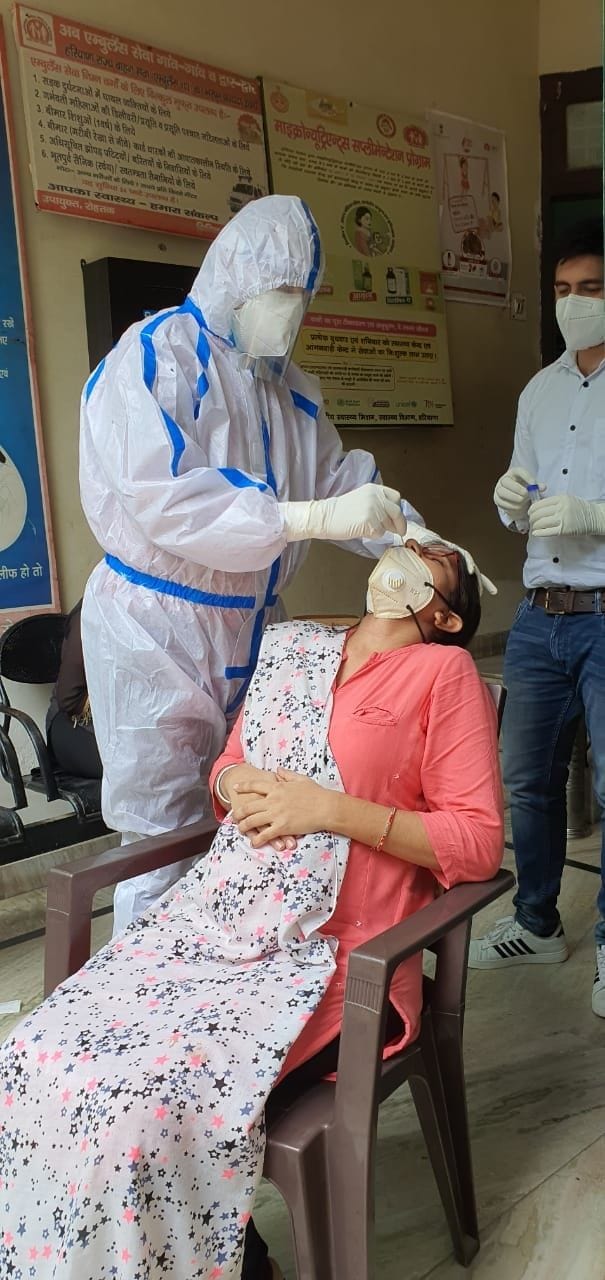 For the first time in Rohtak, 62 positives were found in a day, 17 became healthy