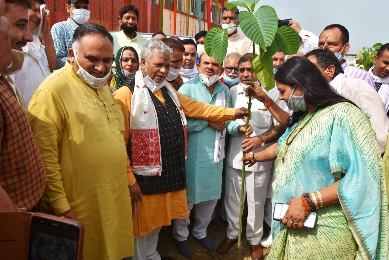 JP Nadda inaugurated BJP office online