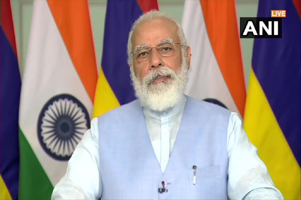 PM Narendra Modi And Jugnauth Jointly Inaugurated New Supreme Court Building In Mauritius