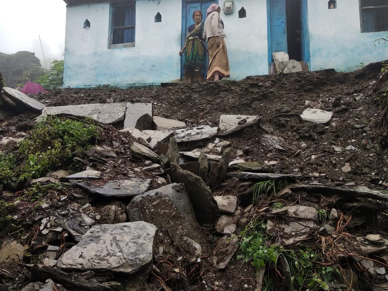 Navasu and Sunei suffer heavy losses due to rain, damage to forest wealth due to landslides