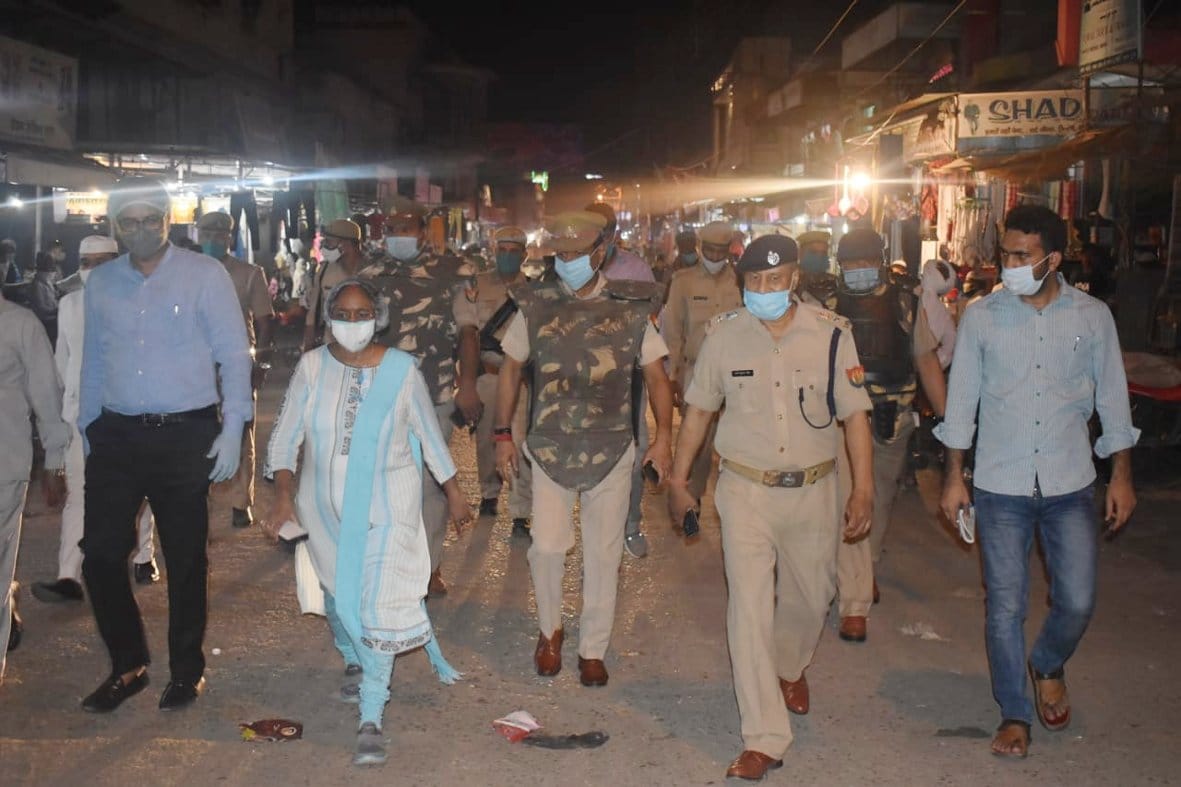 Police increased flag march on Bakrid and Rakshabandhan