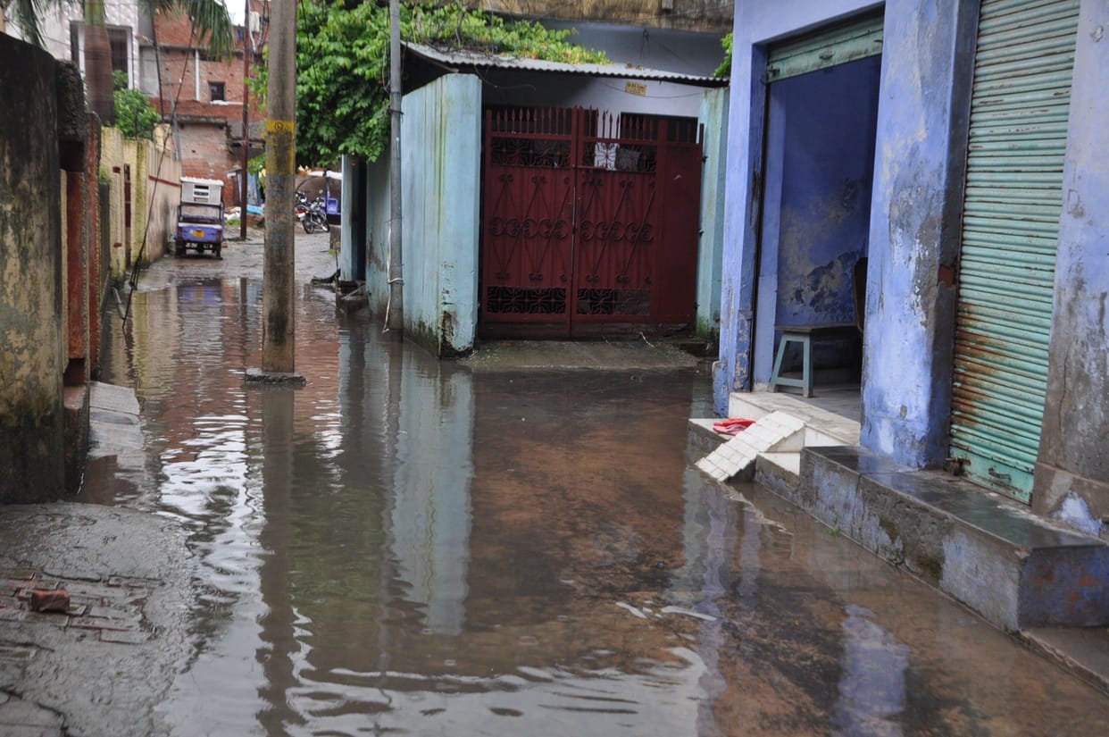 Farmers were happy with the rain, people were worried due to waterlogging in the urban area