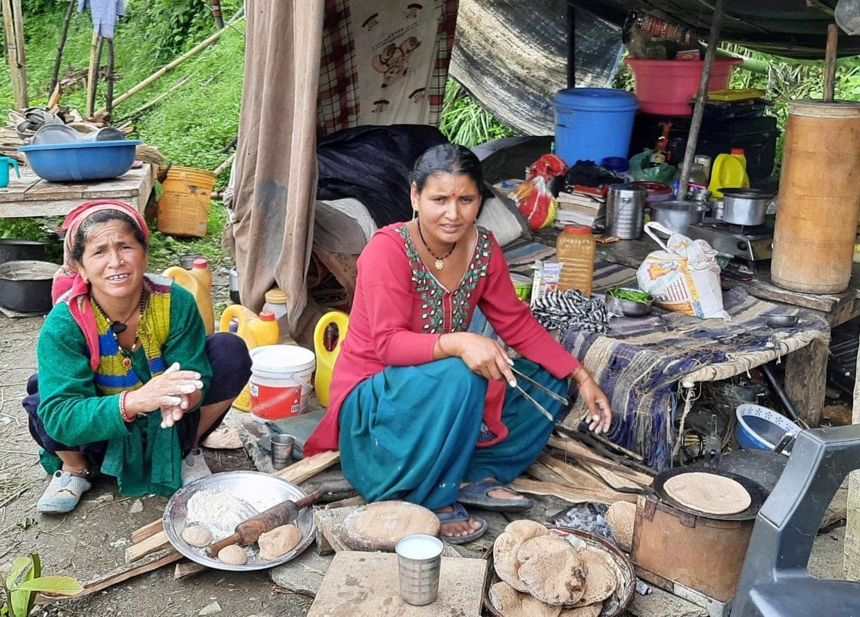 uttarakhand weather Update: 16 families of Devlake Tok of Mettli living in forest