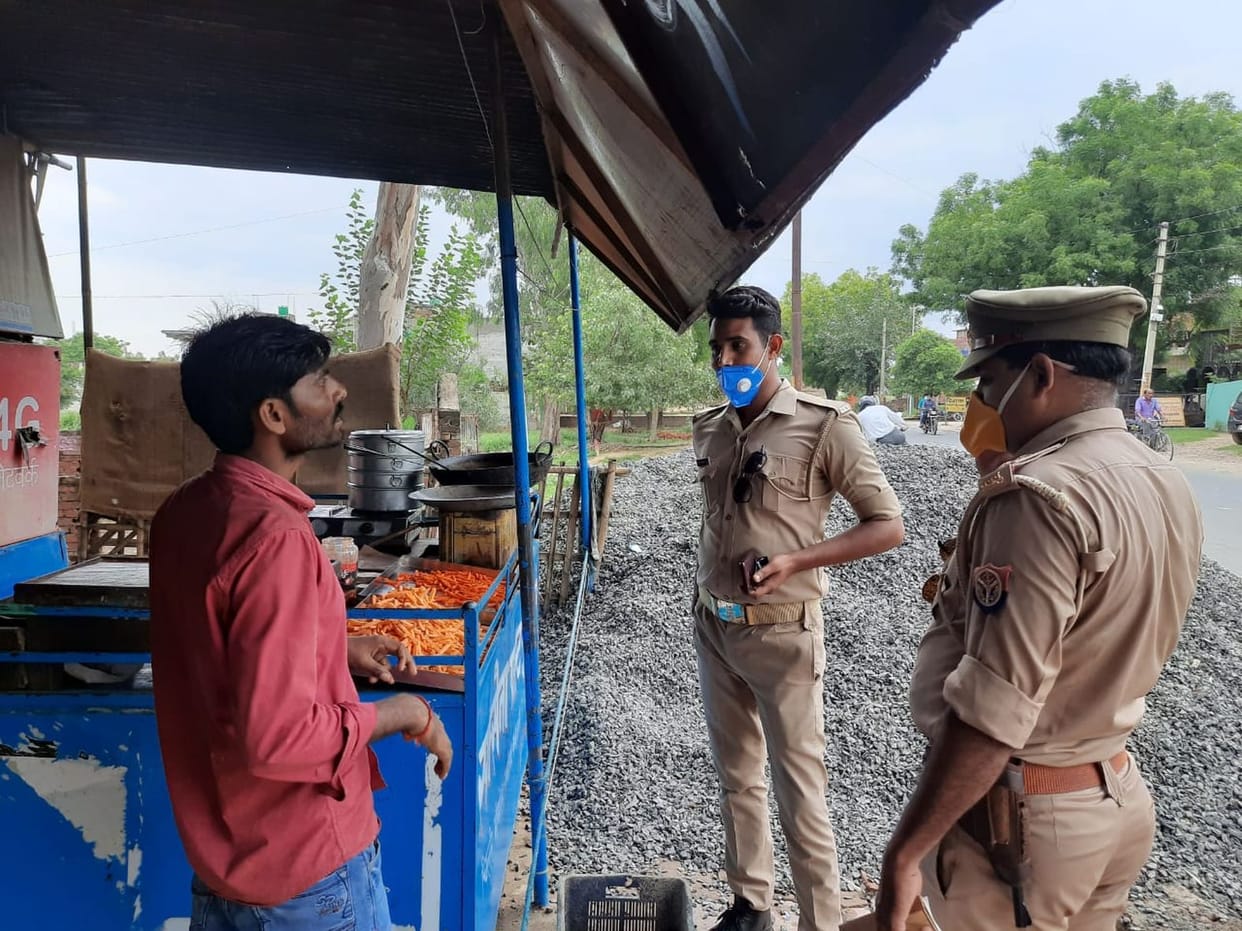 Military firing on relatives