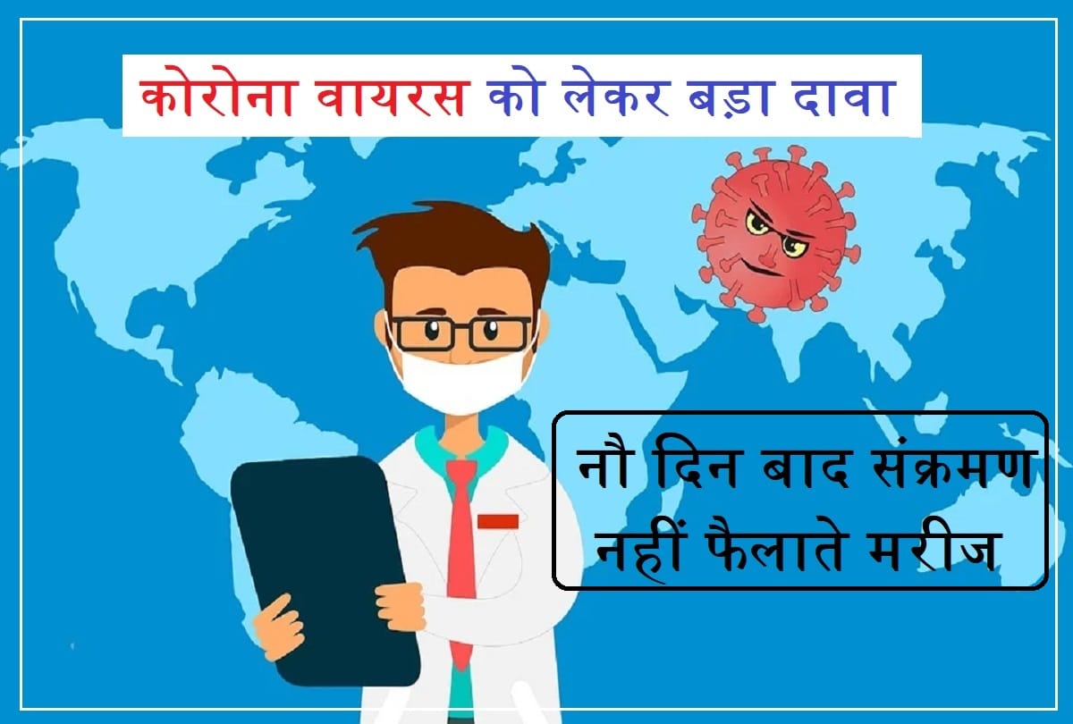 Covid 19 Patients does not spread Coronavirus infection after nine days, Covid infection period