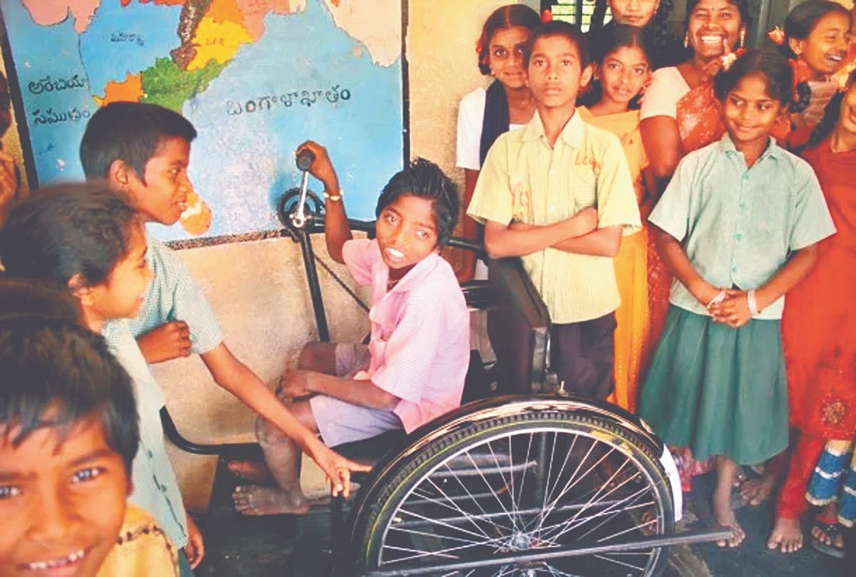 Disabled students unable to walk will get education sitting at home