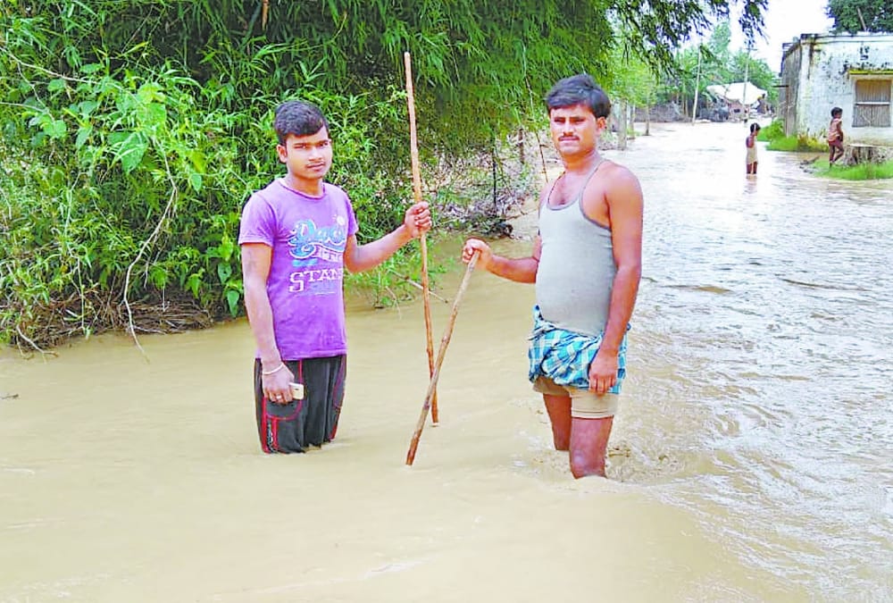 Flood like situation in Gonda and balrampur.