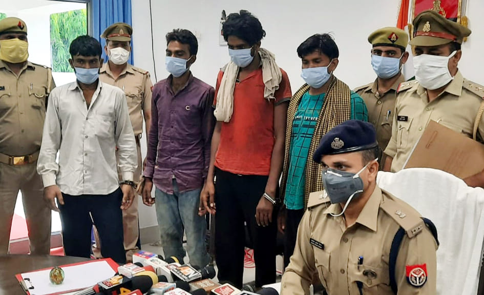 Four accused involved in robbery, theft incidents arrested