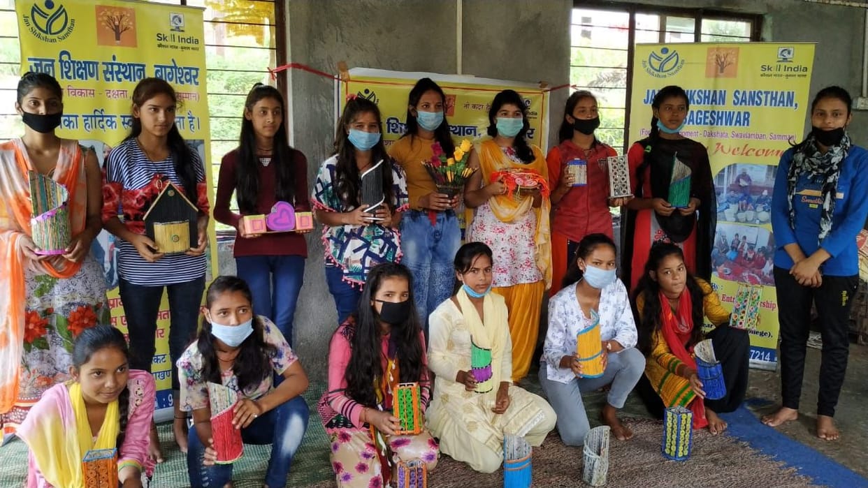 Rakhi Making in Meladungri Garur