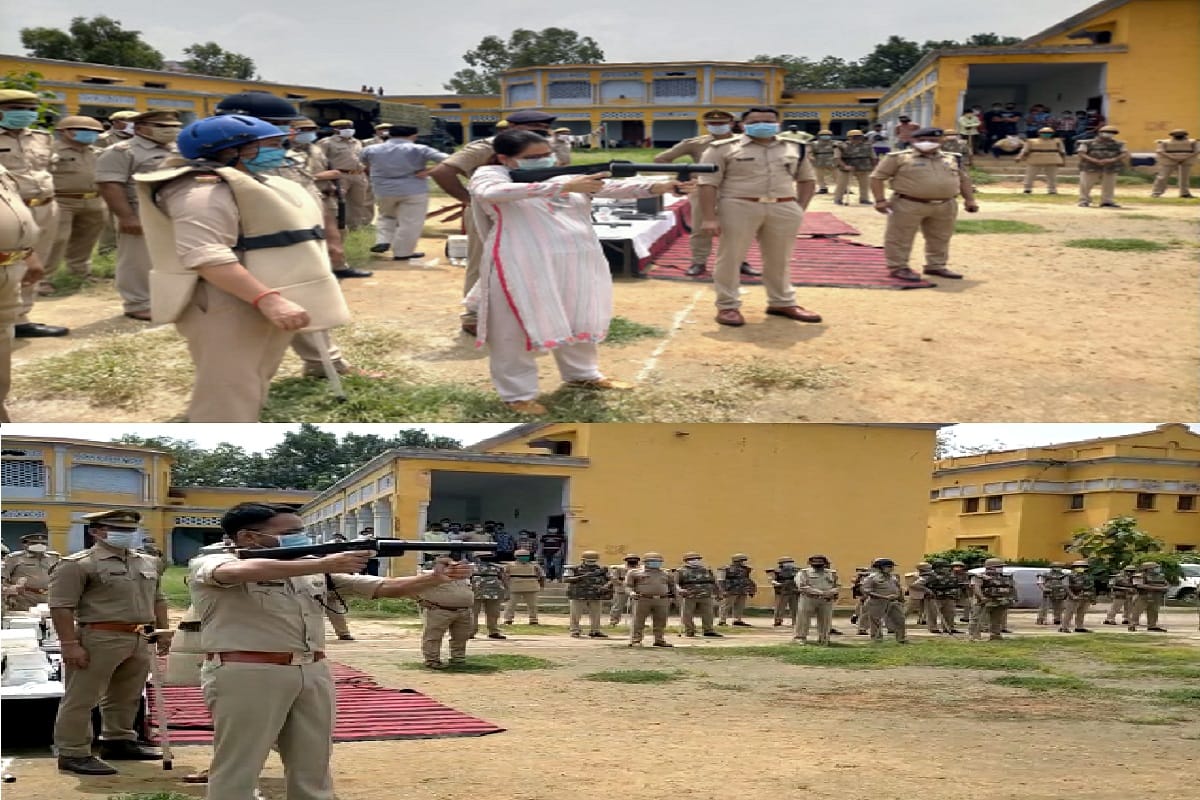 Shamli News: Mock drilled for riot control led by DM and SP in Shamli