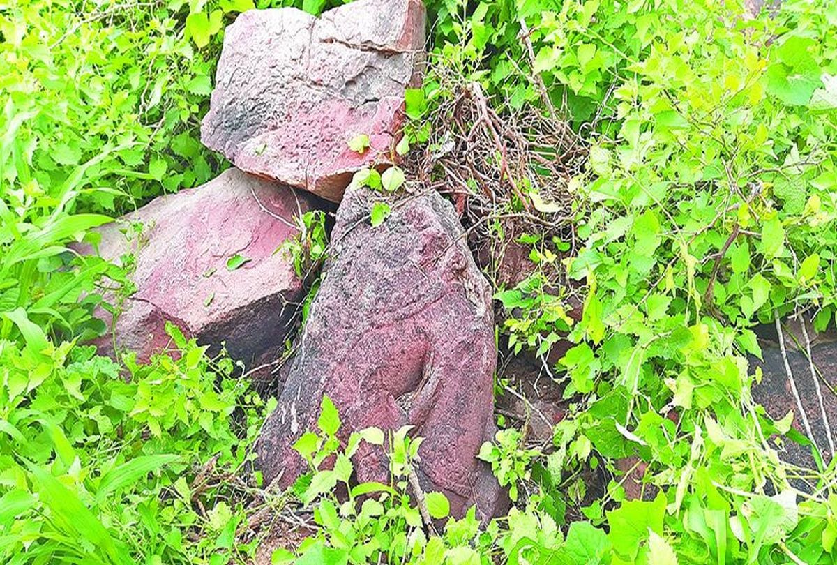 Ancient Statues Found During Digging In The Field In