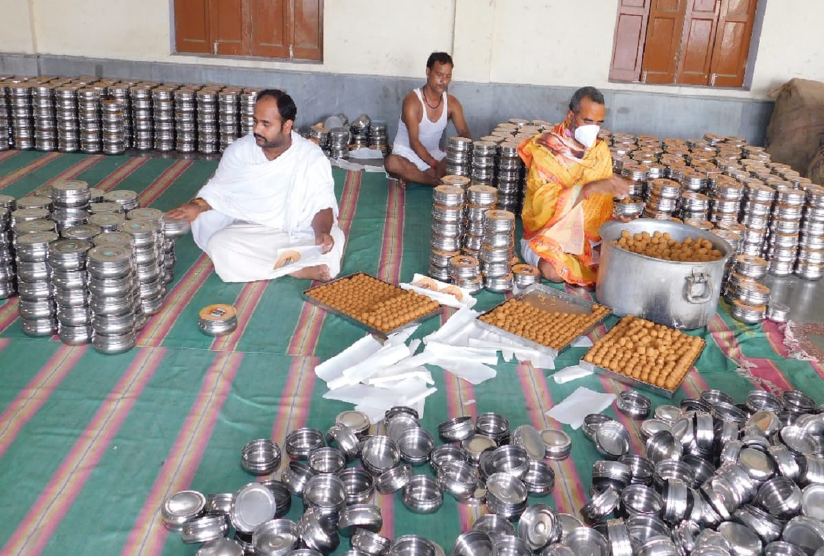 Prasad of bhoomi poojan will be distributed in religious places across the country