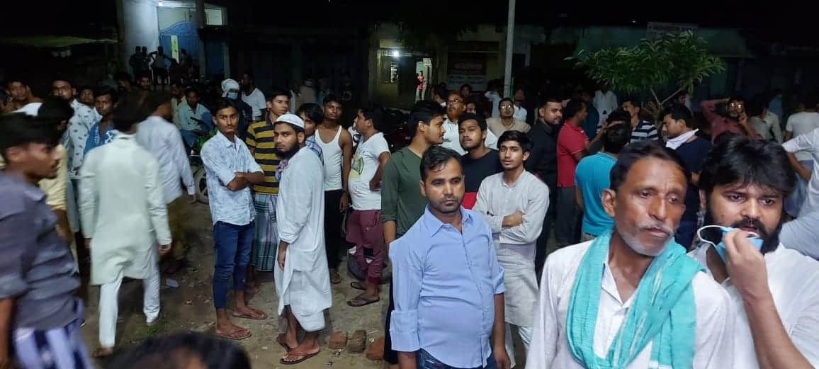 Thieves committed major crime in Azamgarh, 28 shops of Dhangal Dali Complex