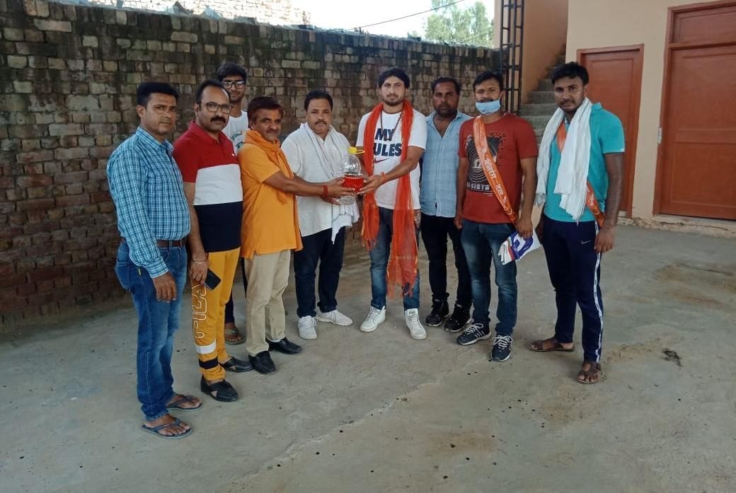 The soil of Ramlila Ground of Bhuna to be used in foundation of Shri Ram Temple